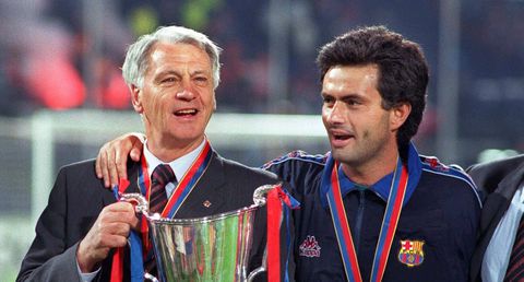 Video: Watch Jose Mourinho celebrating Barcelona’s Copa del Rey win in 1997