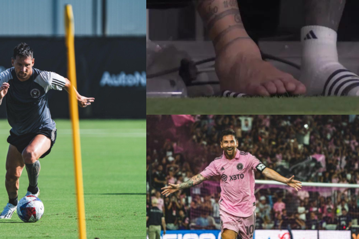 Lionel Messi returns to Inter Miami training || Image credit: Wallpaper Abyss/ Latestly