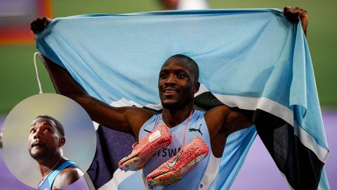 Justin Gatlin explains what makes Letsile Tebogo an excellent 400m runner