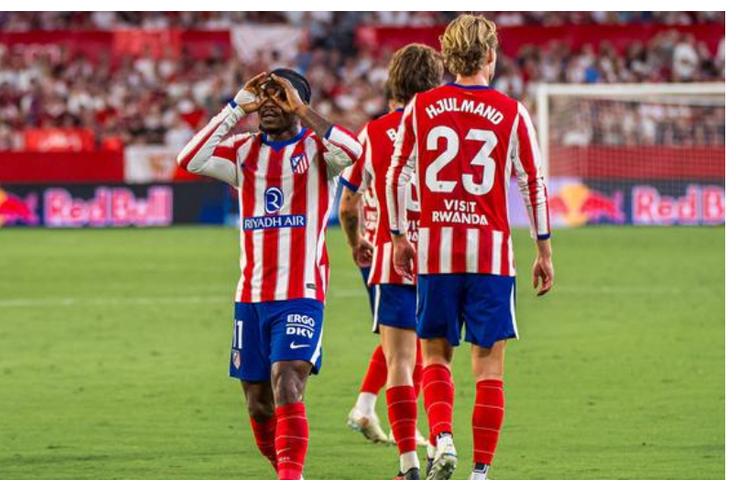 Lookman new hero for Atletico as Simeone's men go top of LaLiga without Alvarez