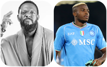 Osimhen is Napoli's greatest player after Maradona - Singer Timaya declares