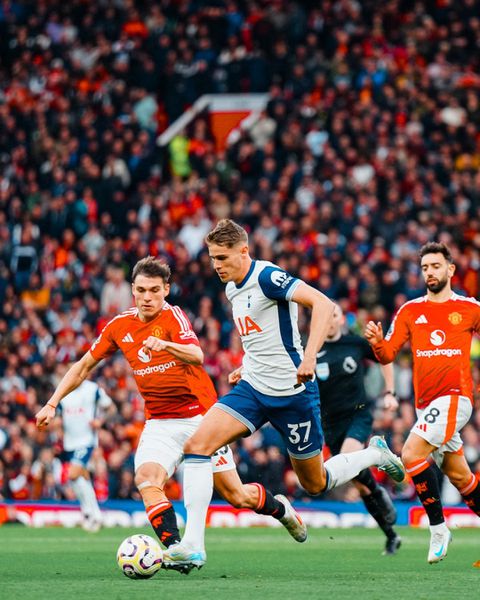 Manchester United fans bring up Jadon Sancho and Enzo Maresca at Chelsea, and Ronaldo's departure as they want Erik Ten Hag out after a 0-3 loss to Tottenham.