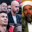 Manchester United fans bring up Jadon Sancho and Enzo Maresca at Chelsea, and Ronaldo's departure as they want Erik Ten Hag out after a 0-3 loss to Tottenham.