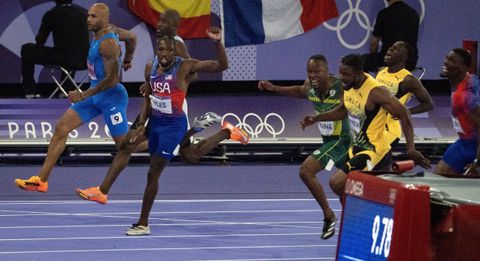 Noah Lyles explains Fred Kerley's role in hindering Kishane Thompson from snatching Olympic 100m gold