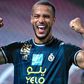 Super Eagles of Nigeria captain William Troost-Ekong scores penalty for Al-Kholood against Al-Hilal.