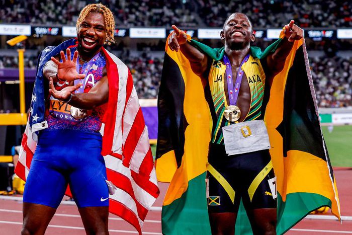 Oblique Seville Dismisses Noah Lyles' Mind Games After Historic World Title