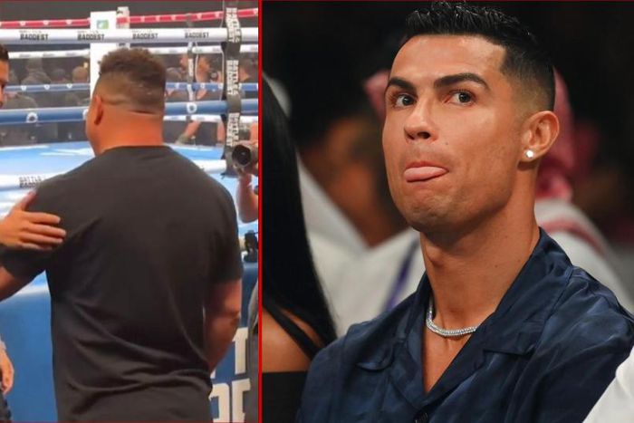 Cristiano Ronaldo and Ronaldo Nazario both played for Real Madrid. Photos by Pooja Media (X) and Simon Bruty/Anychance.