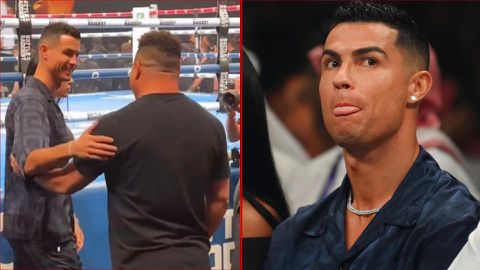 Ronaldo meets Ronaldo at Fury vs Ngannou fight in Saudi Arabia