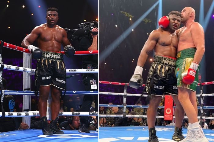 Francis Ngannou thinks that following their Saturday night bout, Tyson Fury should be expressing gratitude to the judges. X/Top Rank