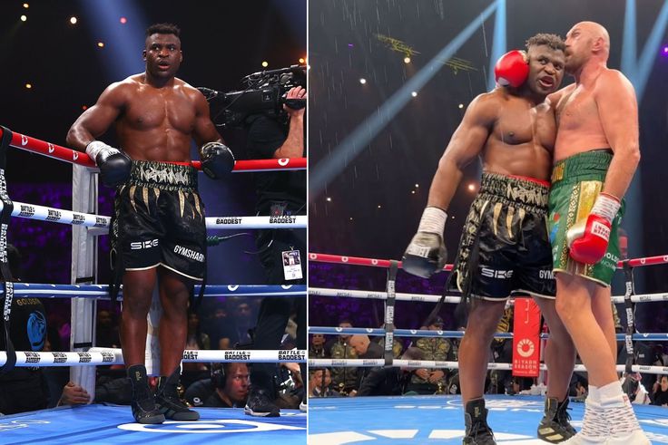 Francis Ngannou thinks that following their Saturday night bout, Tyson Fury should be expressing gratitude to the judges. X/Top Rank