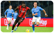 Napoli battles back from two goals down with a thrilling second-half performance against AC Milan
