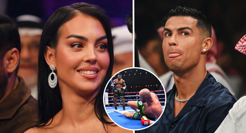 Fury vs Ngannou: Cristiano Ronaldo and Georgina Rodriguez serve 'Couple Goals' after attending fight in Saudi Arabia [VIDEO]