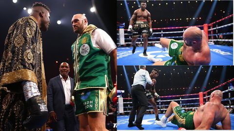 This is robbery - Sports fans protest Tyson Fury's controversial win against Francis Ngannou