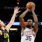 Kevin Durant powers shorthanded Suns to easy win over Utah Jazz