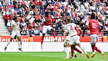 Dominant display by Joseph Okumu as Stade Reims overcome FC Lorient to storm to Champions League places