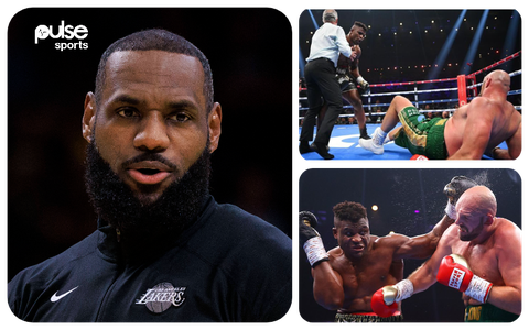 ‘This is why I don't watch boxing’ - Lebron James reacts to Francis Ngannou's shock defeat to Tyson Fury