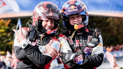 Kalle Rovanpera secures second consecutive WRC Championship title with Central European Rally triumph