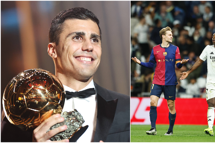 Man City's Rodri pipped Real Madrid's Vinicius to the ballon d'Or award |Pulsesports.ng