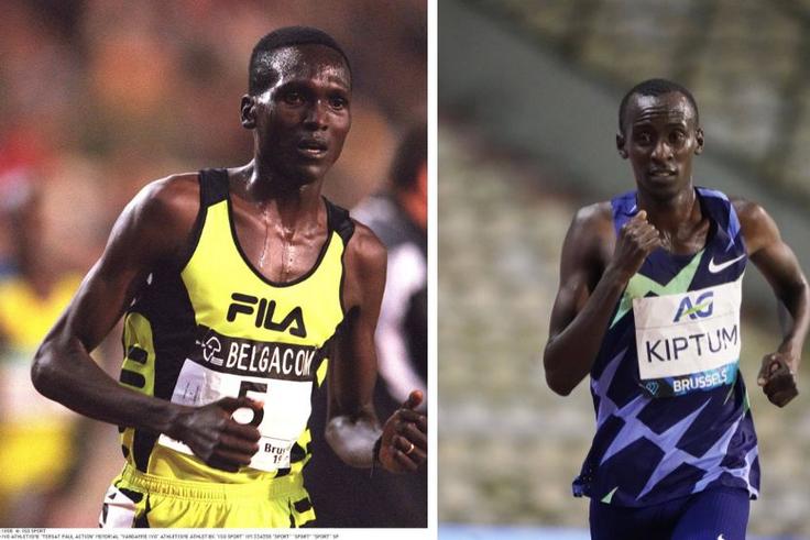 A look into the men's marathon world record progression from legendary Paul Tergat to the late Kelvin Kiptum