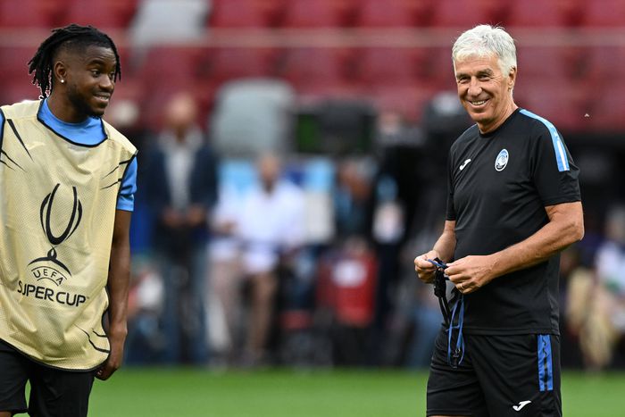 Ademola Lookman and Gianpiero Gasperini | Imago