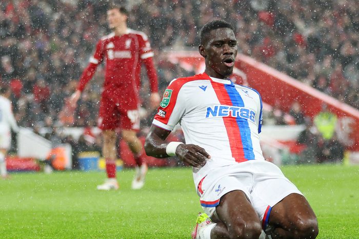 Ismaila Sarr celebrates scoring against Liverpool | Imago
