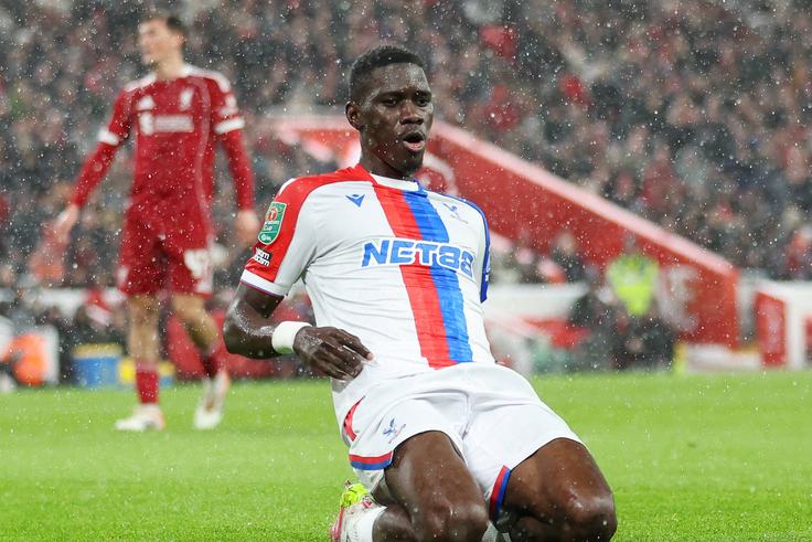 Ismaila Sarr celebrates scoring against Liverpool | Imago