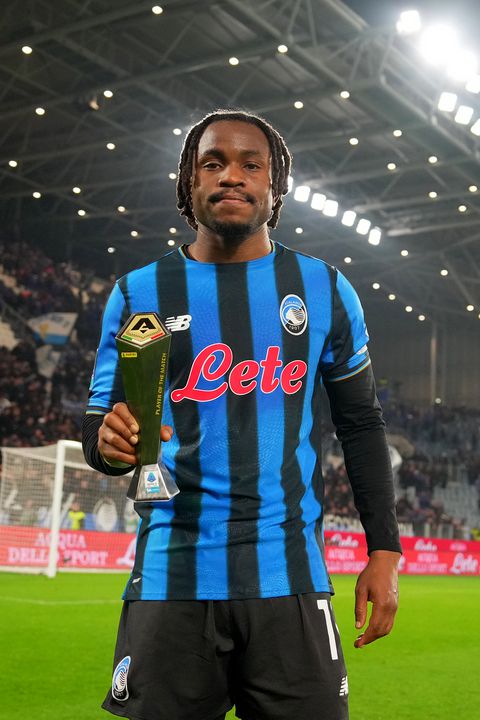 Nigeria's Lookman was named man of the match against Milan. (Photo Credit: Serie A/X)