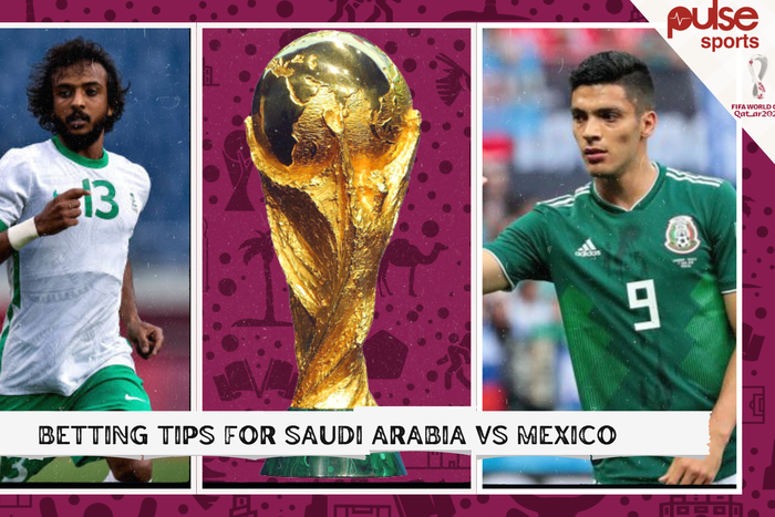 Betting tips and odds for Saudi Arabia vs Mexico