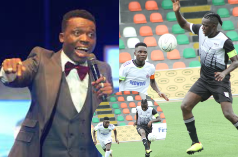Akpororo: Nigerian comedian turned into a professional footballer