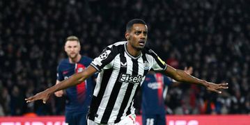 Newcastle's Isak breaks 20-year Champions League jinx with PSG goal