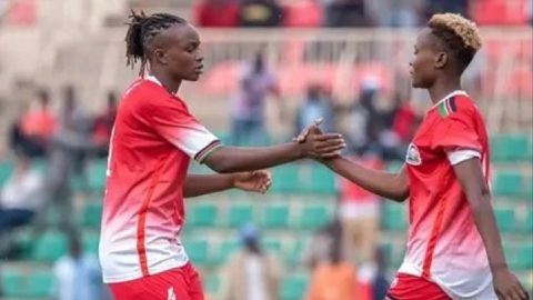 Harambee Starlets coach Beldine Odemba backs Violet Nanjala despite penalty miss