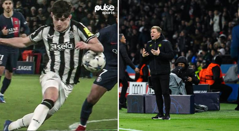 Paris Saint-Germain vs Newcastle: Eddie Howe blasts penalty decision that cost Magpies famous win