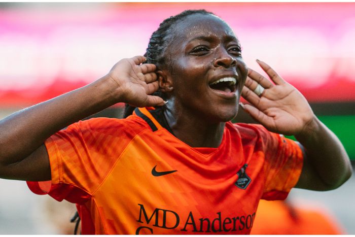 Michelle Alozie nominated for award in Houston.