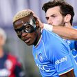 Napoli forwards Victor Osimhen and Khvicha Kvaratskhelia || Eurosports
