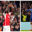 Chelsea fans compare Saka and Mudryk