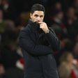 Mikel Arteta looking puzzled during Arsenal vs West Ham || Image credit: Imago