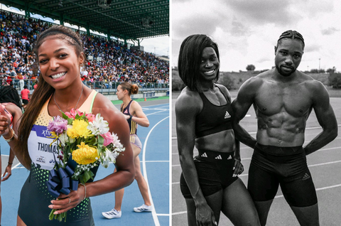 Friendship Goals: Gabby Thomas gifts Noah Lyles and Junelle Bromfield perfect Christmas present