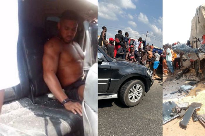 Anthony Joshua returns to UK after a fatal Nigerian car crash