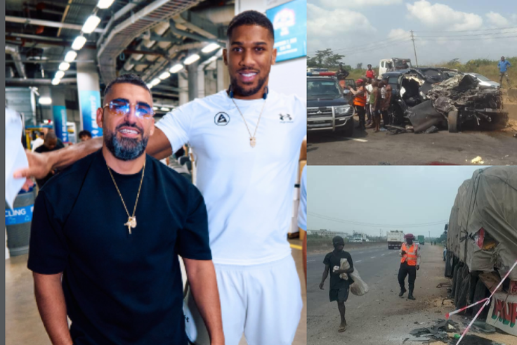 Anthony Joshua: Identities of 2 people who died in car crash uncovered