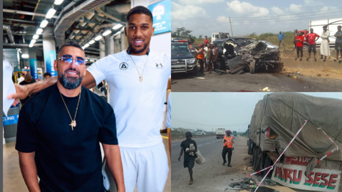 Tragedy Strikes: Anthony Joshua Survives Horrific Car Crash, Fatalities Confirmed