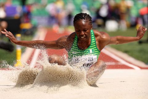 Ruth Usoro obliterates PB, soars to the fifth-best jump in the world in Bermuda