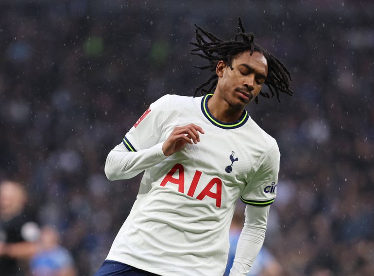 Djed Spence. Harambee Stars. Spurs. Kenya National Football team.