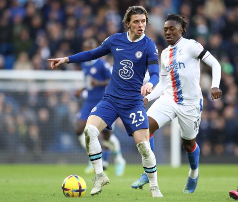 Chelsea's Conor Gallagher in action