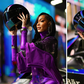 Winnie Harlow stuns in purple themed-outfit at Formula E World Championship in Saudi Arabia