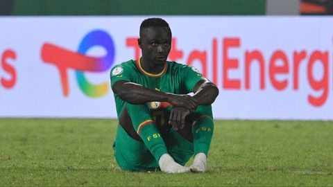 Sadio Mane breaks silence after Senegal's AFCON exit left him in tears