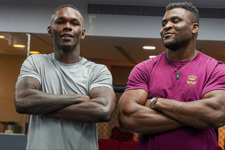 According to Israel Adesanya, Francis Ngannou is his big brother ahead of Nassourdine Imavov.