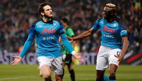 Napoli forward wins third Player of the Month award