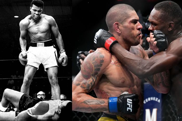 Israel Adesanya summons Muhammad Ali as inspiration before taking on Alex Pereira in the rematch.