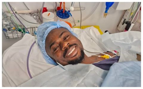 Super Eagles star Moses Simon completes successful surgery on fractured fibula