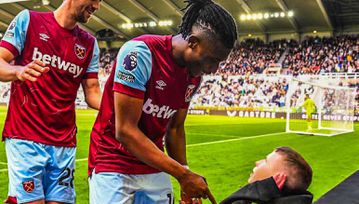 Ghanaian star Kudus trolled by ballboy after scoring for West Ham against Newcastle